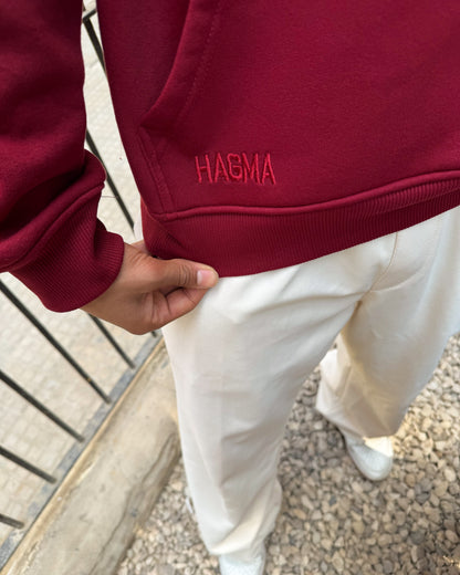 Burgundy Wine Hoodie