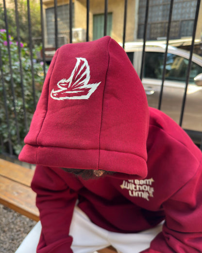 Burgundy Wine Hoodie